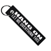 Hang On Let Me Overthink This - Motorcycle Keychain