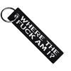 Where The F Am I? - Motorcycle Keychain