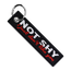 Not Shy I Just Don't Like You - Motorcycle Keychain