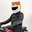 Motorcycle Helmet Cover - Tiger