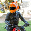 Motorcycle Helmet Cover - Clown Fish