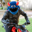 Motorcycle Helmet Cover - Horned Monster