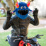 Motorcycle Helmet Cover - Horned Monster