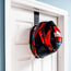 Motorcycle Helmet Rack (Over Door) by Moto Loot - Black