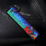 Fiery Night Rider - Motorcycle Keychain