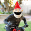 Motorcycle Helmet Cover - Gnome
