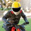 Motorcycle Helmet Cover - Hazmat Mask