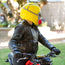 Motorcycle Helmet Cover - Hazmat Mask
