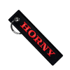 Horny - Motorcycle Keychain