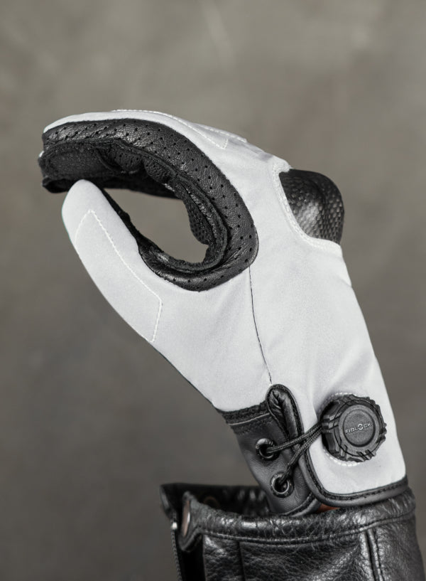 precurved reflective motorcycle gloves