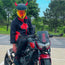 Large Horns Red - Motorcycle Helmet Accessory
