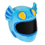 Motorcycle Helmet Cover - Merman
