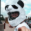 Motorcycle helmet covers