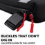 Motorcycle Leg Bag - Black