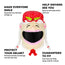 Motorcycle Helmet Cover - Mrs Claus