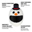 Motorcycle Helmet Cover - Snowman