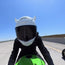 Small Horns White - Motorcycle Helmet Accessory