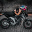 Small Horns Pink - Motorcycle Helmet Accessory