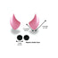 Small Horns Pink - Motorcycle Helmet Accessory