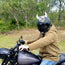 Large Horns White - Motorcycle Helmet Accessory