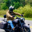 Large Horns White - Motorcycle Helmet Accessory