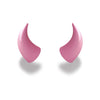 Large Horns Pink - Motorcycle Helmet Accessory