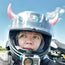 Large Horns Pink - Motorcycle Helmet Accessory
