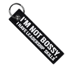 Not Bossy, I Have Leadership Skills - Motorcycle Keychain
