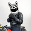 Motorcycle Helmet Cover - Raccoon