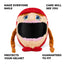 Motorcycle Helmet Cover - Red Riding Hood