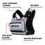 Insanely Reflective Motorcycle Chest Rig Moto Loot