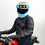 Motorcycle Helmet Cover - Robot