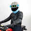 Motorcycle Helmet Cover - Robot
