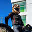 Motorcycle Helmet Cover - Sloth