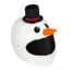Motorcycle Helmet Cover - Snowman