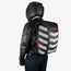 Waterproof Motorcycle Backpack - (Glowrider) Reflective No Protector Add Protector