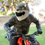 Motorcycle Helmet Cover - Wolf