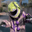 Motorcycle Helmet Cover - Zombie