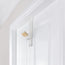 Motorcycle Helmet Rack (Over Door) by Moto Loot - White