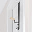 Motorcycle Helmet Rack (Over Door) by Moto Loot - Black