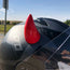 Small Horns Red - Motorcycle Helmet Accessory