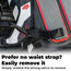 Waterproof Motorcycle Backpack - (Glowrider) Reflective No Protector Add Protector