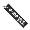 0-100 real quick - Motorcycle Keychain