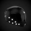 Reflective Helmet Sticker - Evil Eyes