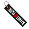 2 Wheels 1 Engine 0 Limits - Motorcycle Keychain