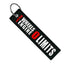 2 Wheels 1 Engine 0 Limits - Motorcycle Keychain