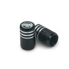 Round Black ML - Motorcycle Valve Caps