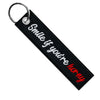 Smile If You're Horny - Motorcycle Keychain