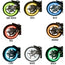 Reflective Rim Tape Red Blue Green Gold Orange White Cyan Lime Green