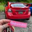 Beauty and Her Beast - Motorcycle Keychain